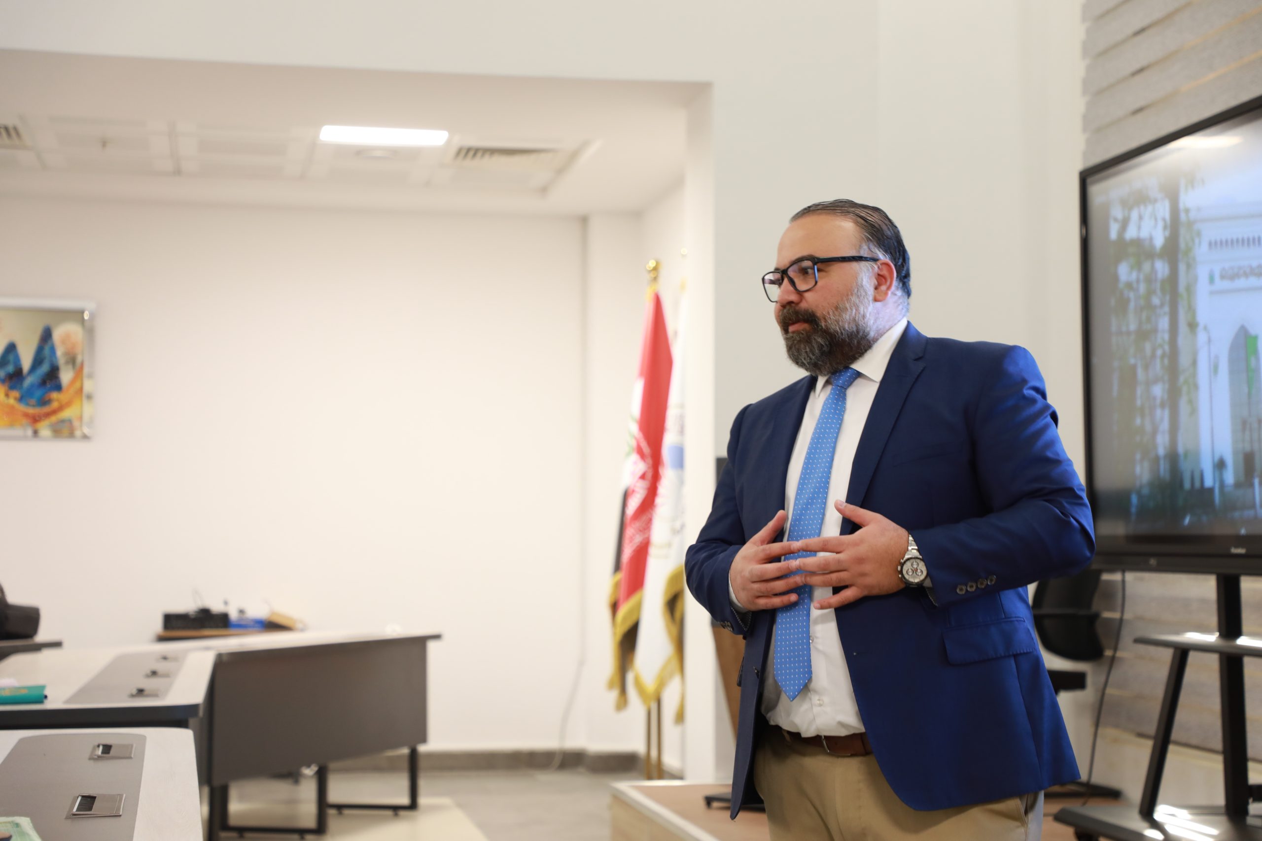 الوصم الإجتماعي ورشة اقامتها كلية هندسة تكنلوجيا المعلومات بالتعاون مع شعبة الإرشاد النفسي والتوجيه التربوي